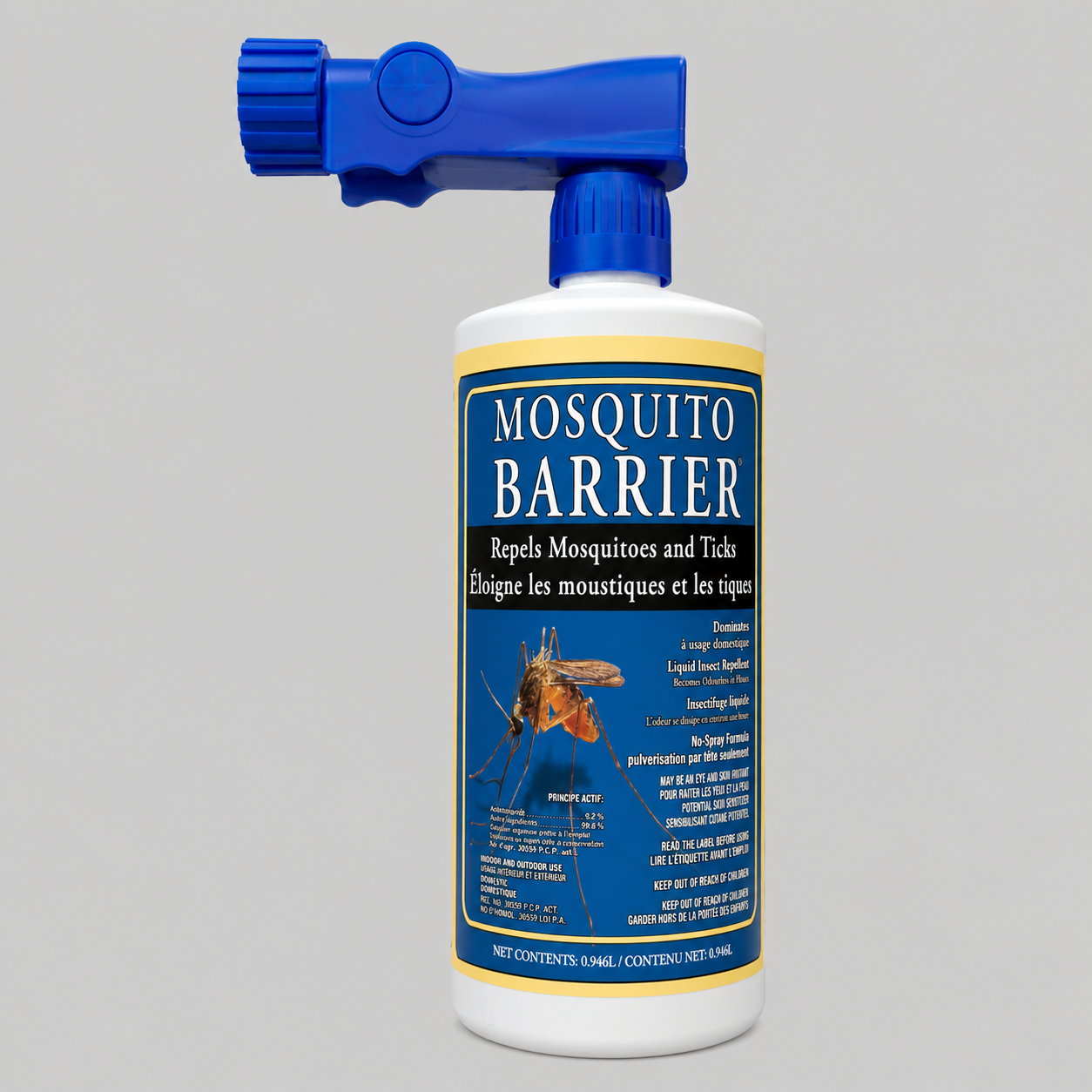 Mosquito Barrier – High-Performance Mosquito and Tick Repellent (0.946L)
