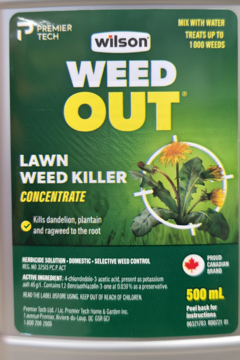 WeedOut Lawn Weed Killer Concentrate 500ml